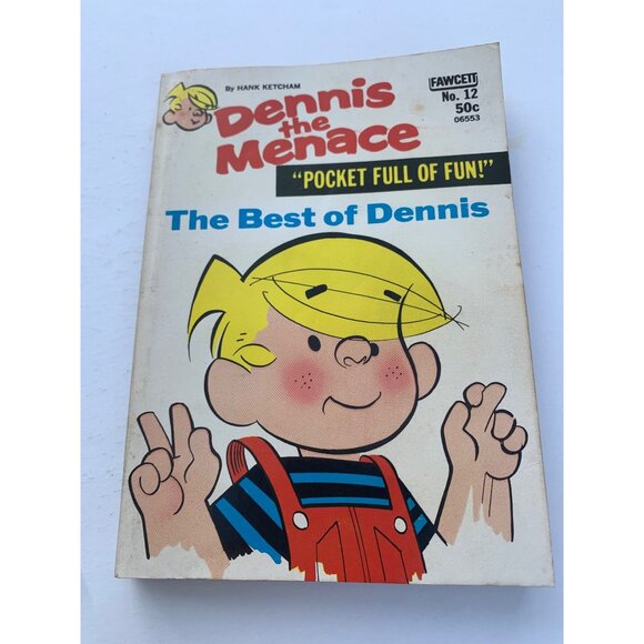 Dennis The Menace "Pocket Full Of Fun!" No. 12 Comic Book By Hank Ketcham - Picture 12 of 12